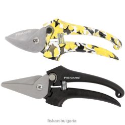 инструмент Fiskars дизайнерски комплект ножици и ножици (черен) 8V6H6200