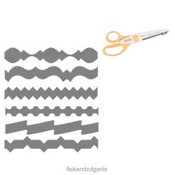 инструмент Fiskars кантове за хартия - съвременен комплект от 6 бр 8V6H6592