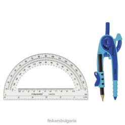 инструмент Fiskars комплект транспортир и компас 8V6H663