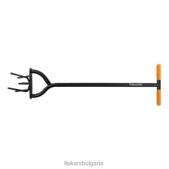 инструмент Fiskars ръчна градинска мотофреза с дълга дръжка (40") 8V6H6111